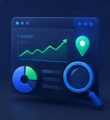 SEO and local search service analytics preview
