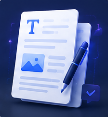 Content strategy service preview with writing tools