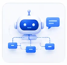 AI and automation solutions service illustration